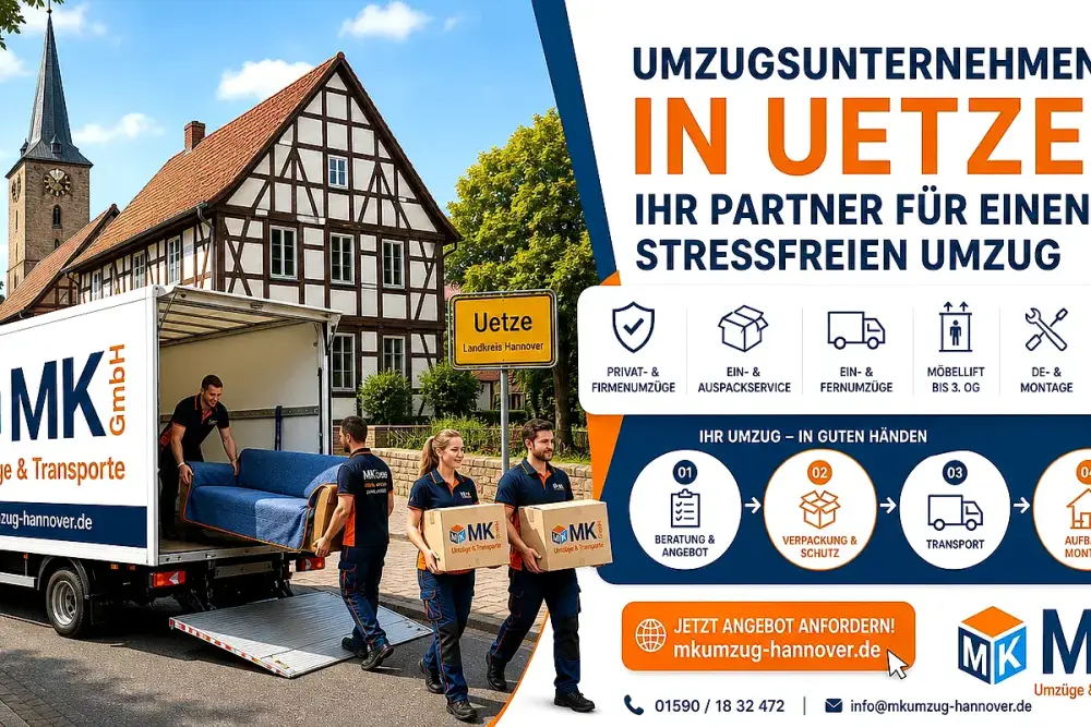 Umzugsunternehmen in Uetze – Ihr Partner für einen stressfreien Umzug